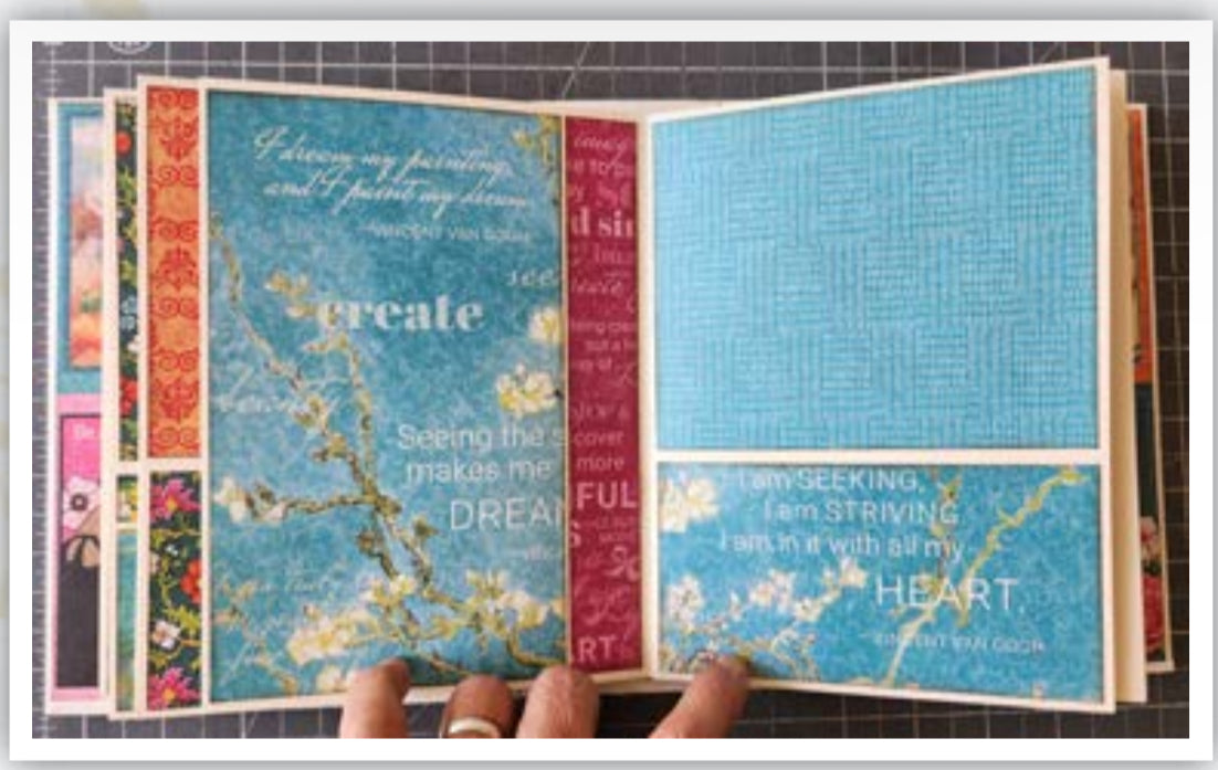 Graphic 45 Let’s Get Artsy - Vibrant Tag & Pocket Album
