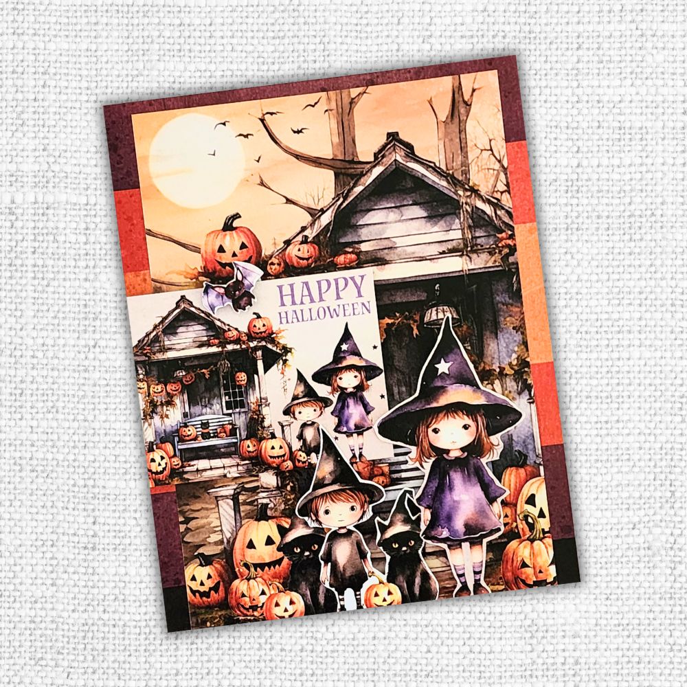 Paper Rose Studio Spooky Halloween 12x12 Paper Collection