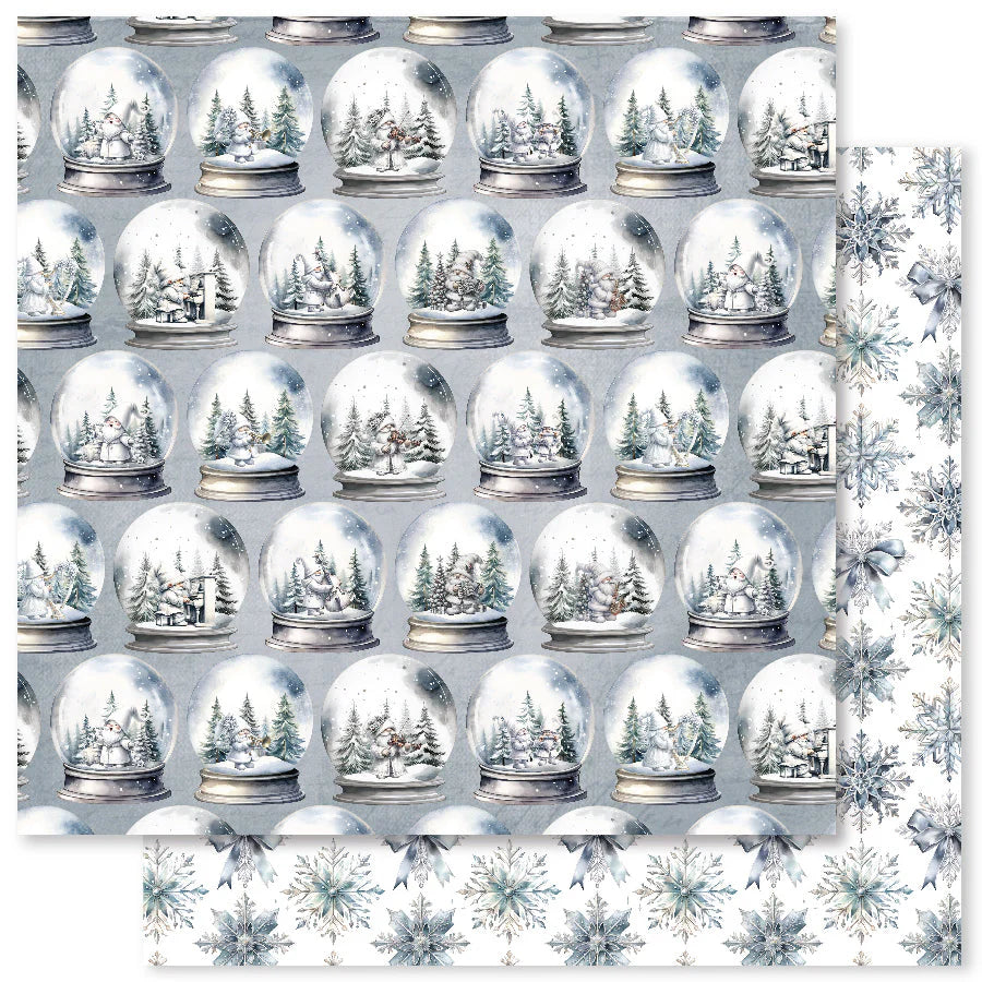 Paper Rose Studio White Christmas 12x12 Paper Collection