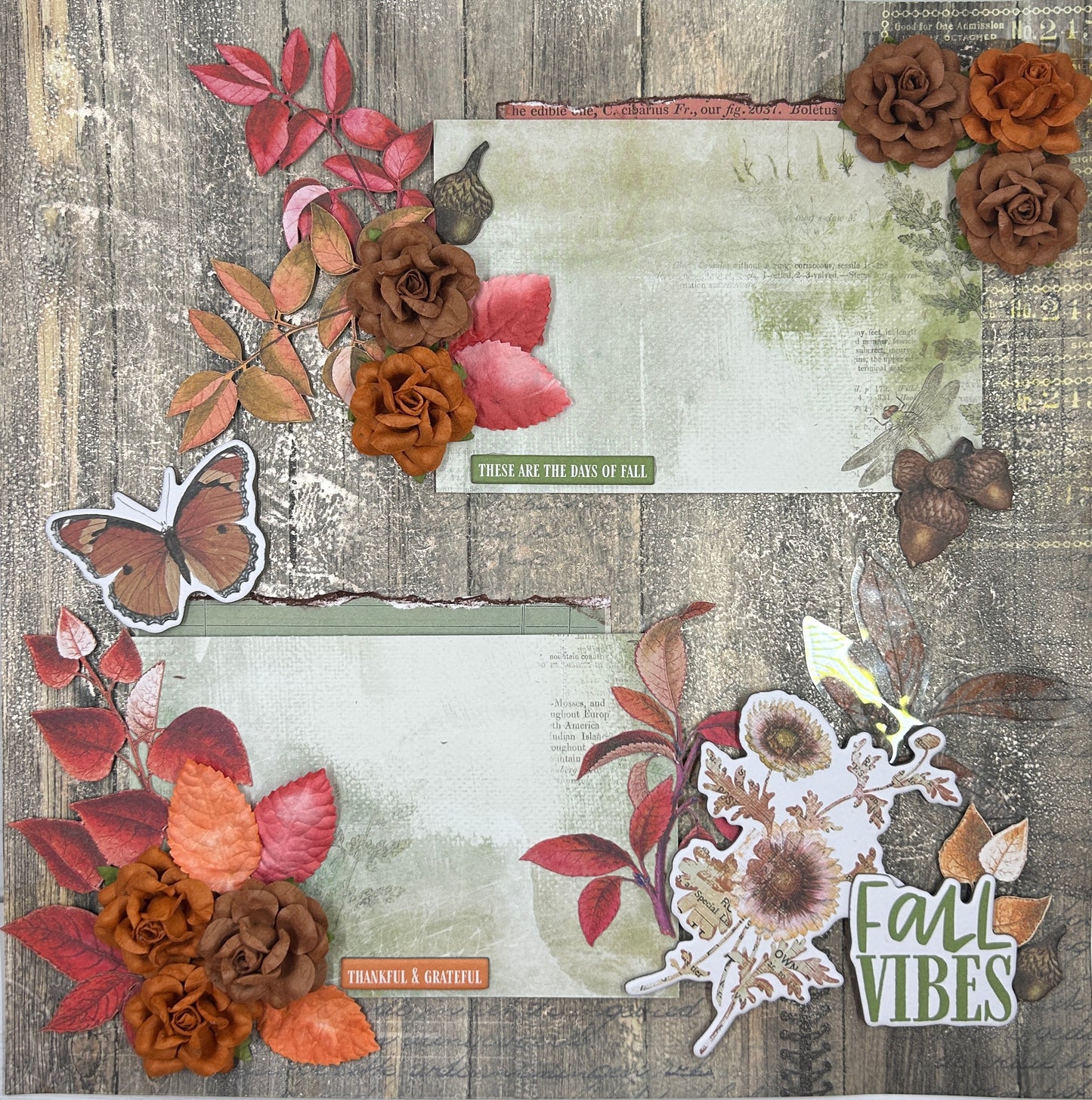 Fall Favorites 2-Page Layout (Virtual Class 77)