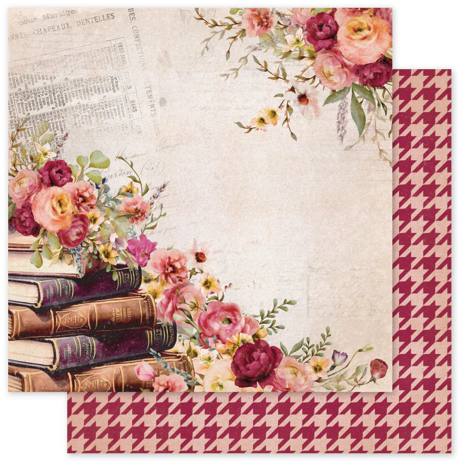 Paper Rose Studio Vintage Rose 12x12 Paper Collection