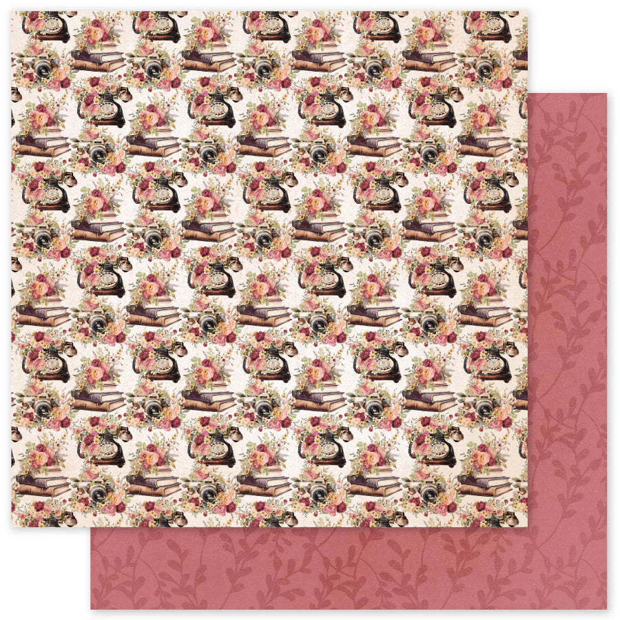 Paper Rose Studio Vintage Rose 12x12 Paper Collection