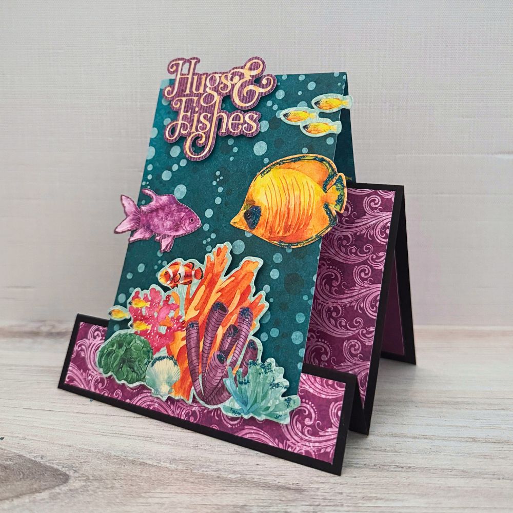 Graphic 45 Seas the Day - Faux Step Card Set 2025 Kit 5