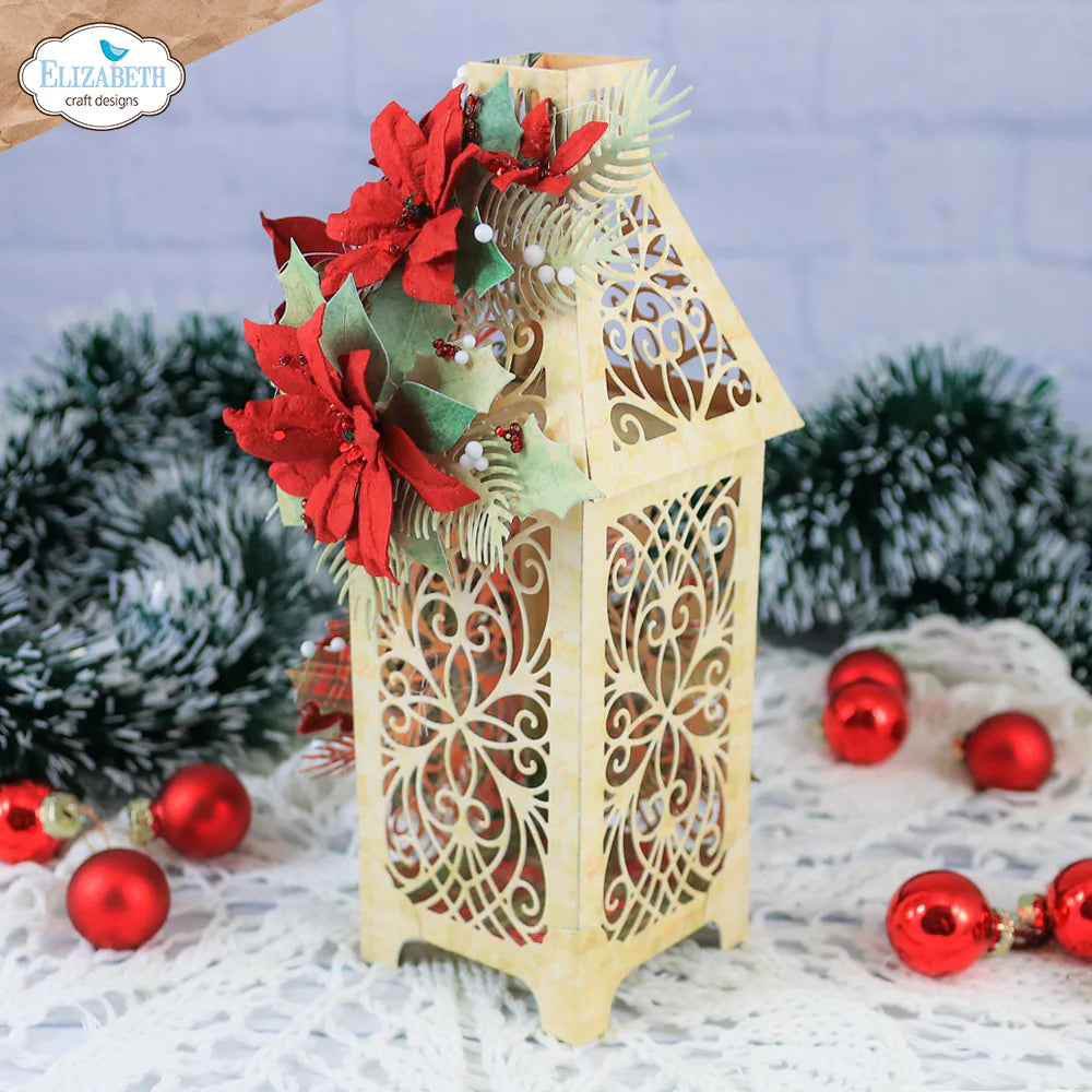 Elizabeth Craft Designs Festive Lantern Metal Die Set