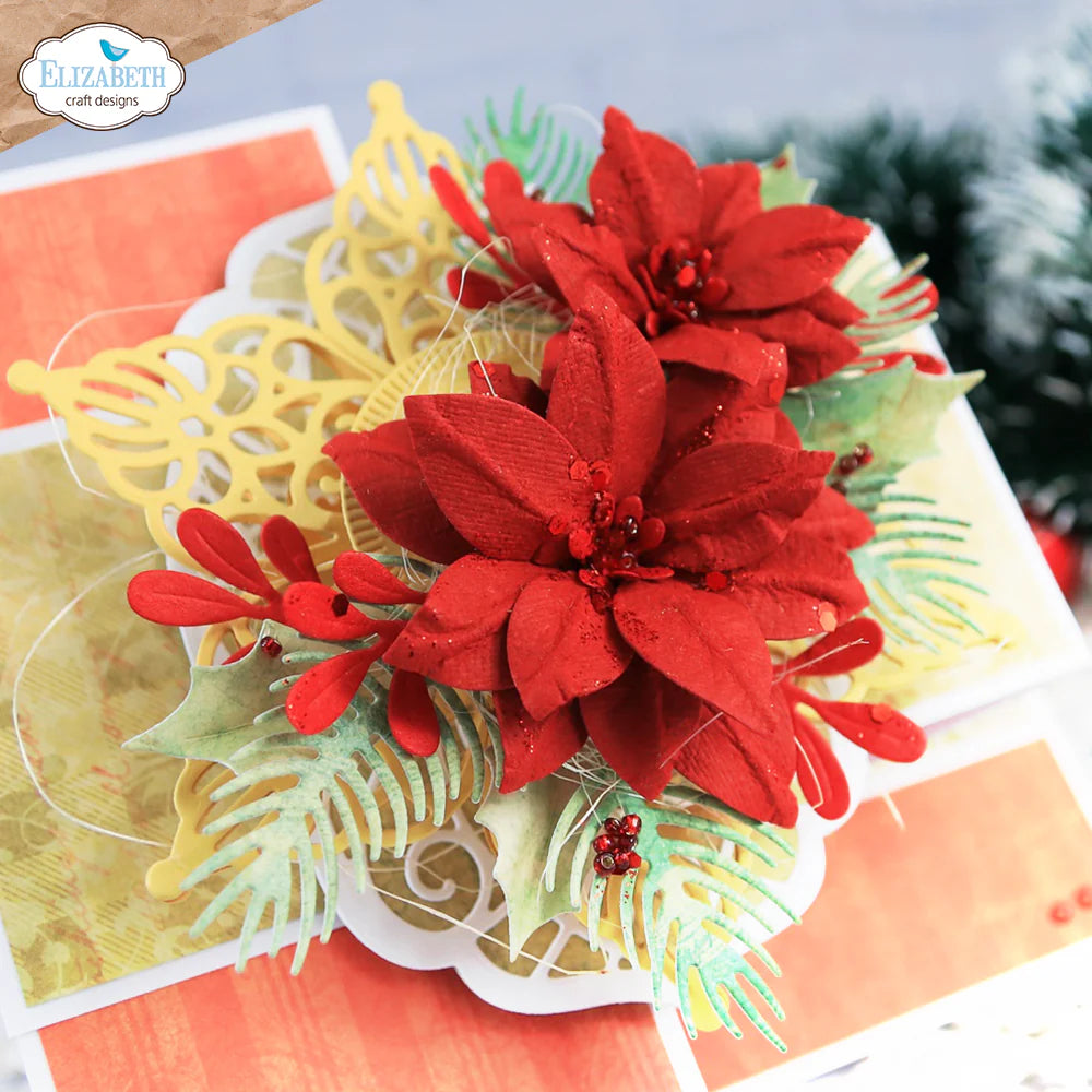 Elizabeth Craft Designs Festive Star Metal Die Set