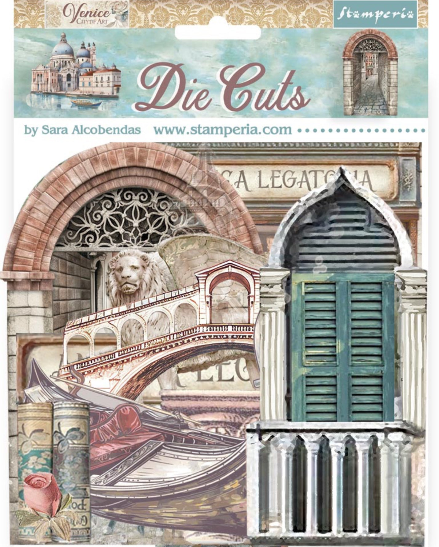 Stamperia Venice Die Cuts