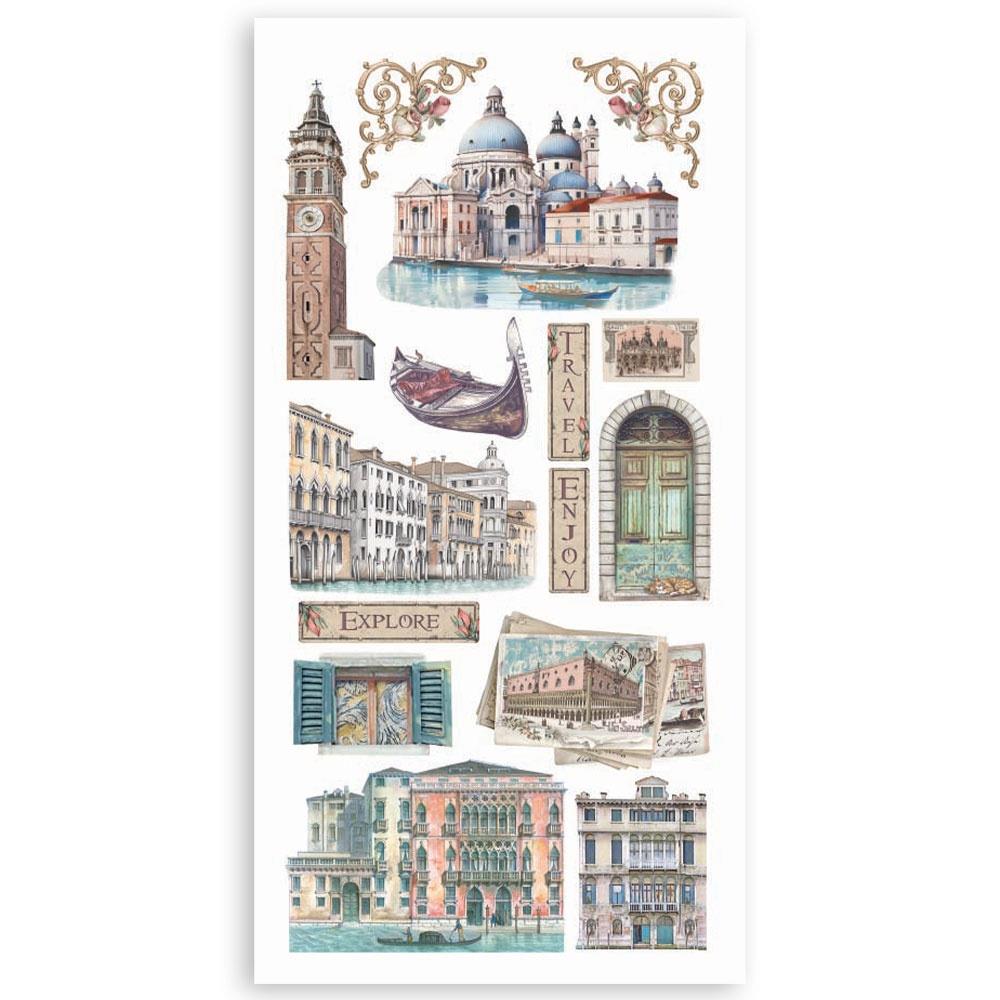 Stamperia Venice Paper Cut-Outs (4 Sheets)