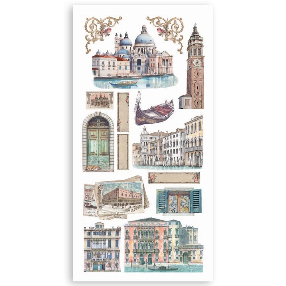 Stamperia Venice Paper Cut-Outs (4 Sheets)