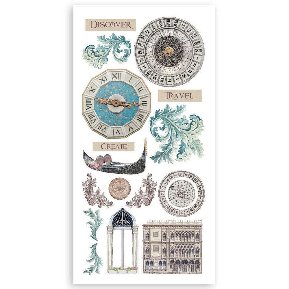 Stamperia Venice Paper Cut-Outs (4 Sheets)