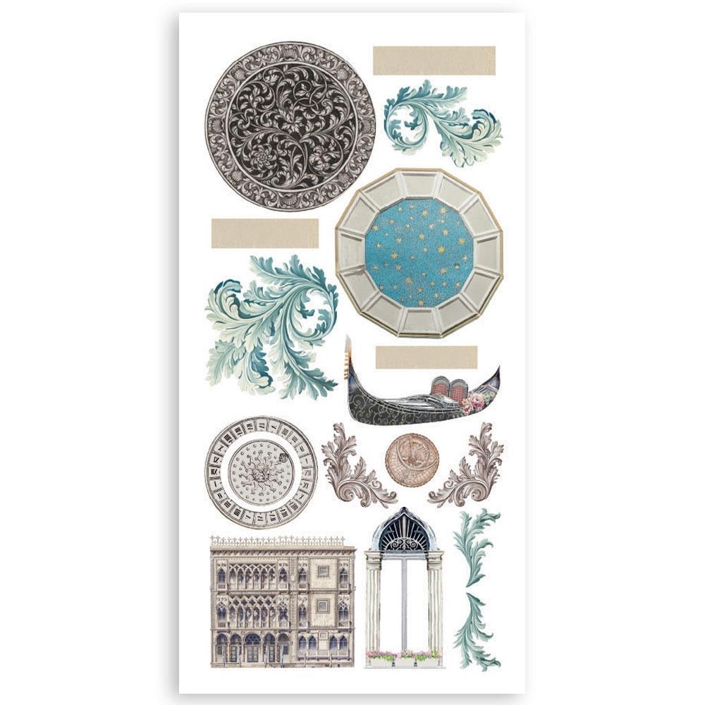 Stamperia Venice Paper Cut-Outs (4 Sheets)