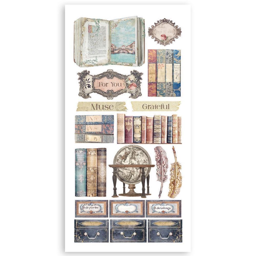 Stamperia Venice Paper Cut-Outs (4 Sheets)