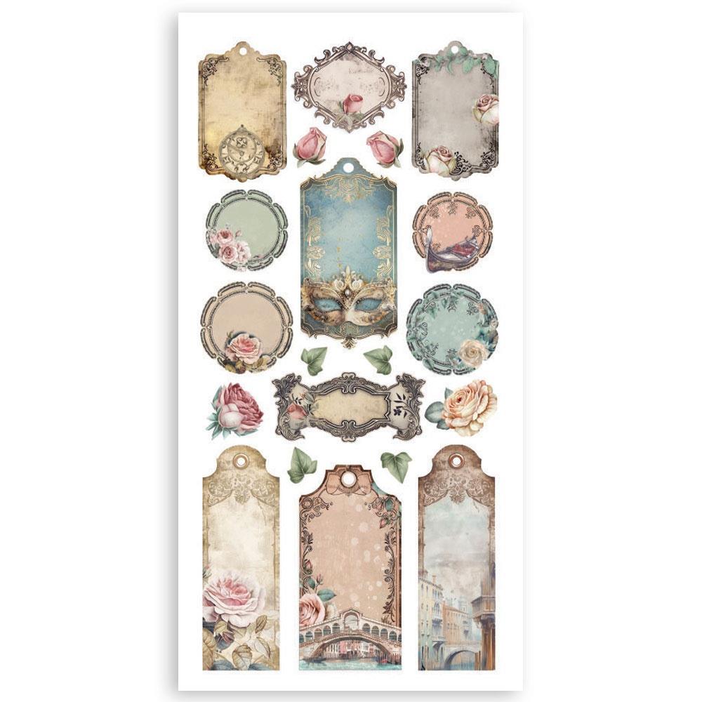 Stamperia Venice Paper Cut-Outs (4 Sheets)