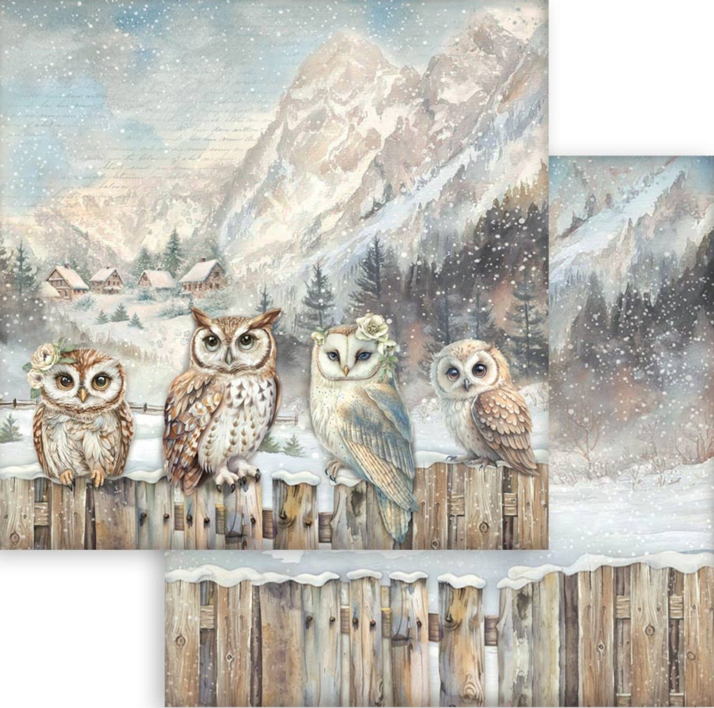 Stamperia The Owl’s House 8” x 8” Paper Pad