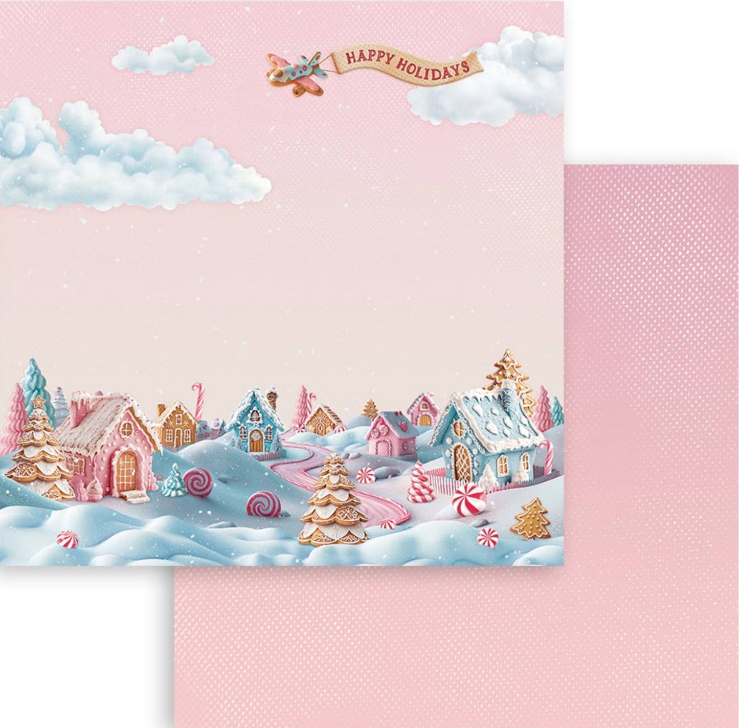 Stamperia Candy Christmas 8” x 8” Paper Pad