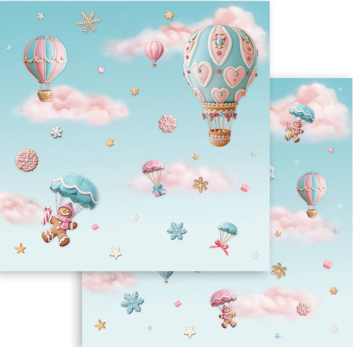 Stamperia Candy Christmas 8” x 8” Paper Pad