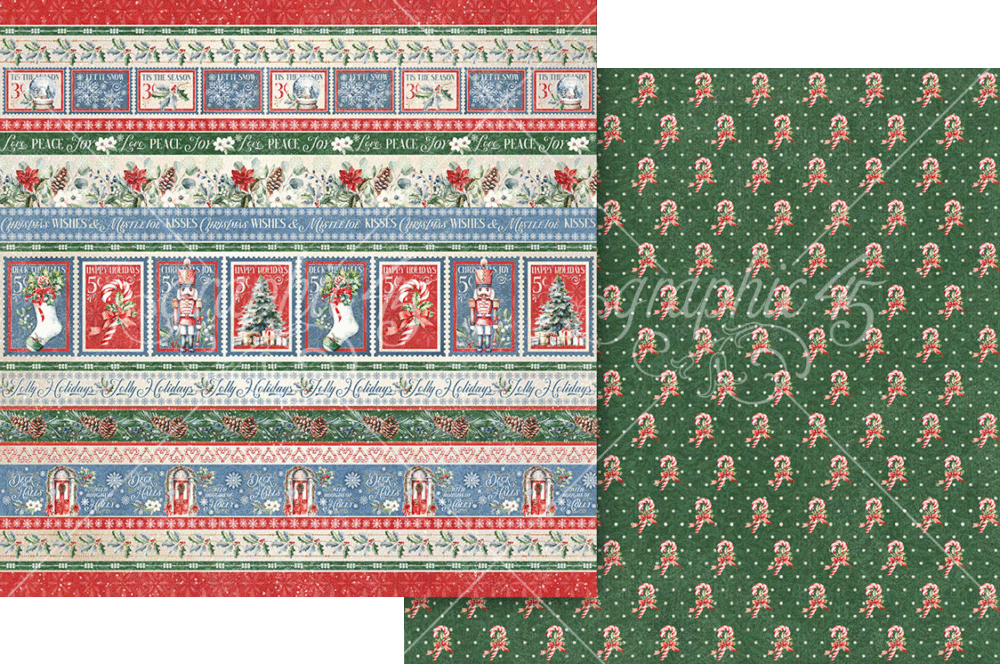Graphic 45 Deck the Halls 12” x 12” Collection Pack