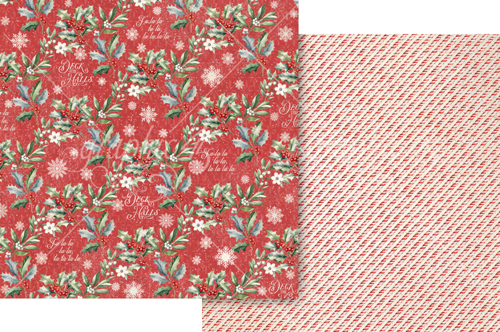 Graphic 45 Deck the Halls 12” x 12” Collection Pack