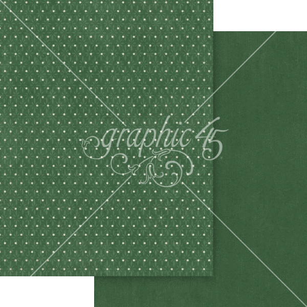 Graphic 45 Deck the Halls 8.5” x 11” Patterns & Solids Pack