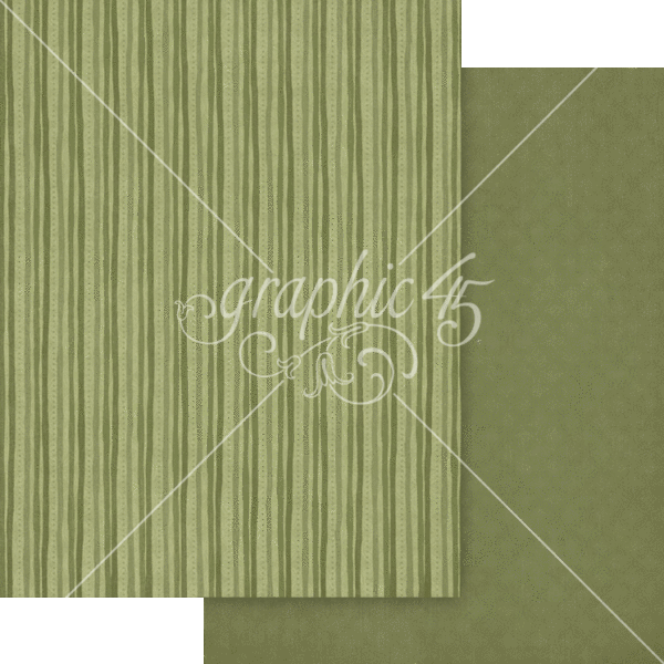 Graphic 45 Ghostly Greetings 8.5” x 11” Patterns & Solids Pack
