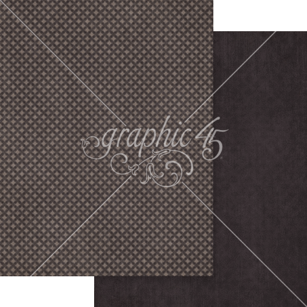 Graphic 45 Ghostly Greetings 8.5” x 11” Patterns & Solids Pack
