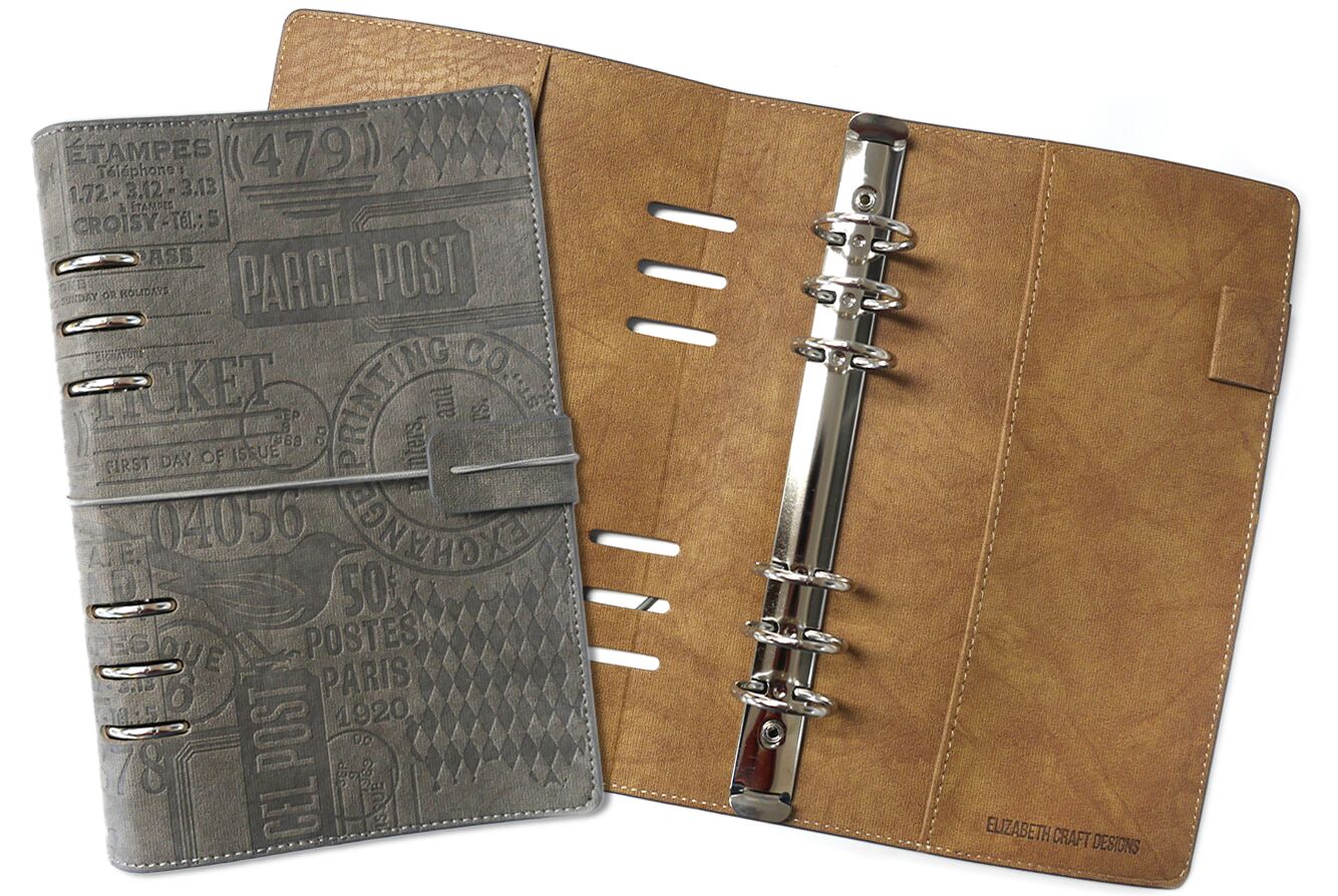 Elizabeth Craft Designs A5 Planner - Taupe