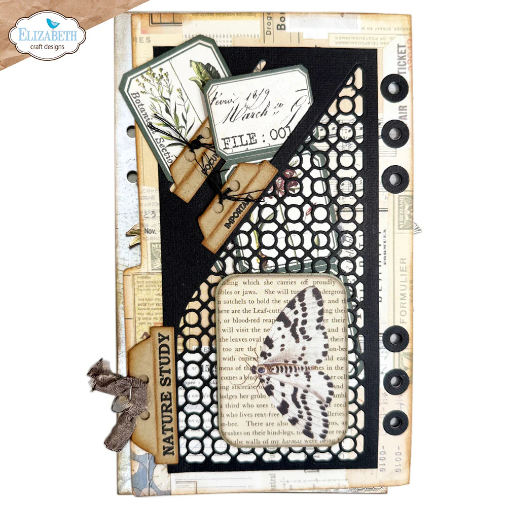 Elizabeth Craft Designs Traveler’s Notebook Folder Metal Die Set