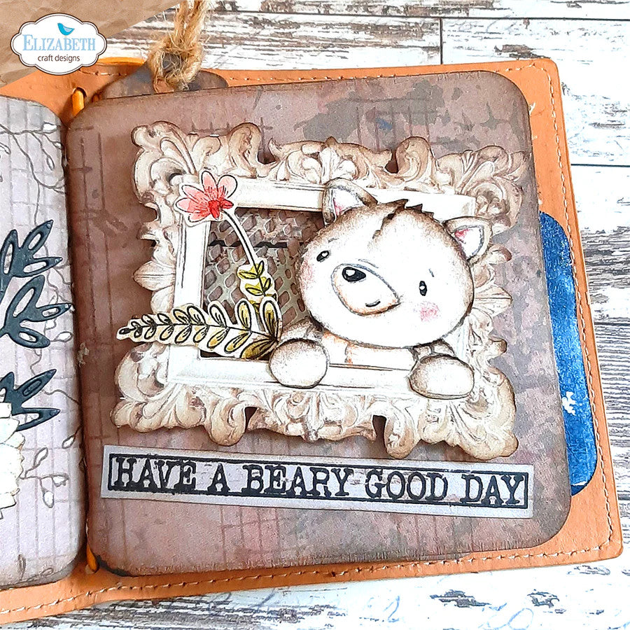 Elizabeth Craft Designs Good Old Times stempelset