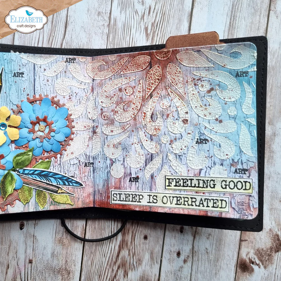 Elizabeth Craft Designs Journal Phrases 2 stempelset