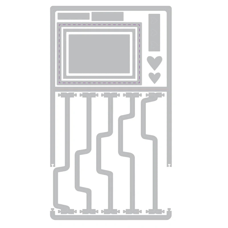 Sizzix Thinlits Die Set - Snap and Swap File Folders by 49 & Market