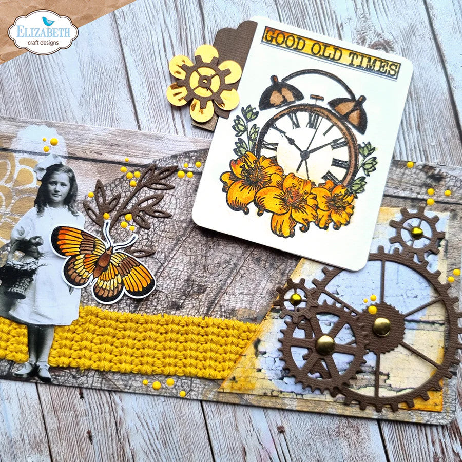 Elizabeth Craft Designs Juego de troqueles Get Into Gear