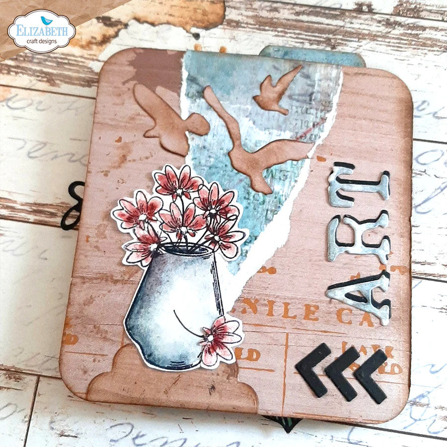 Elizabeth Craft Designs Juego de troqueles con esquinas redondeadas atemporales