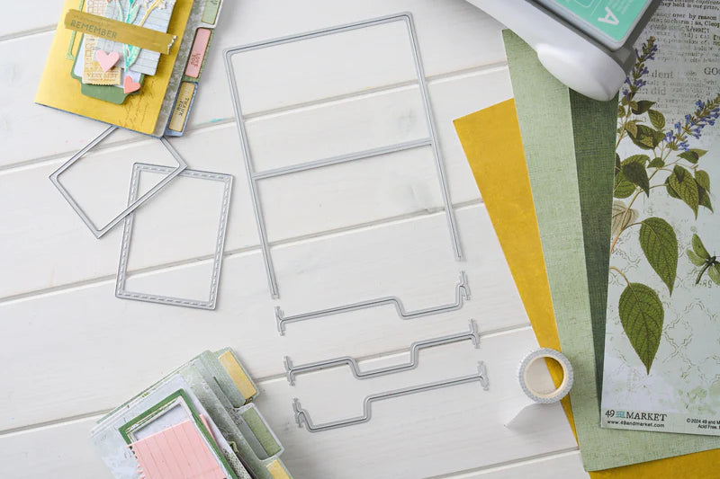 Sizzix Thinlits Die Set - Snap and Swap File Folders by 49 & Market