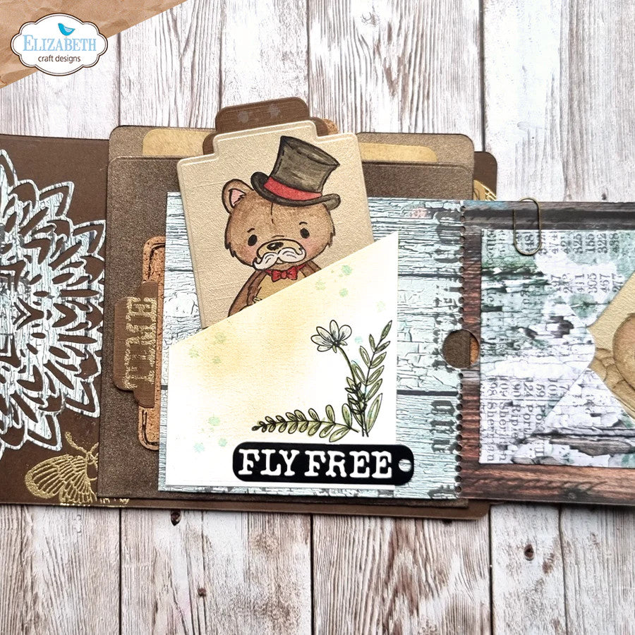 Elizabeth Craft Designs Juego de troqueles con esquinas redondeadas atemporales