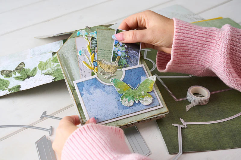 Sizzix Thinlits Die Set - Snap and Swap Pockets by 49 & Market