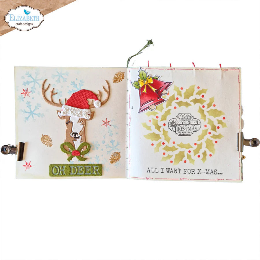 Elizabeth Craft Designs Juego de troqueles Oh Deer