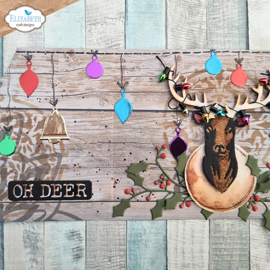 Elizabeth Craft Designs Juego de troqueles Oh Deer