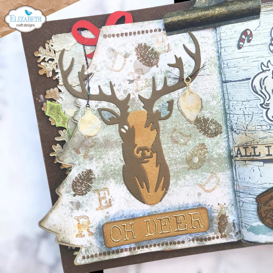 Elizabeth Craft Designs Juego de troqueles Oh Deer