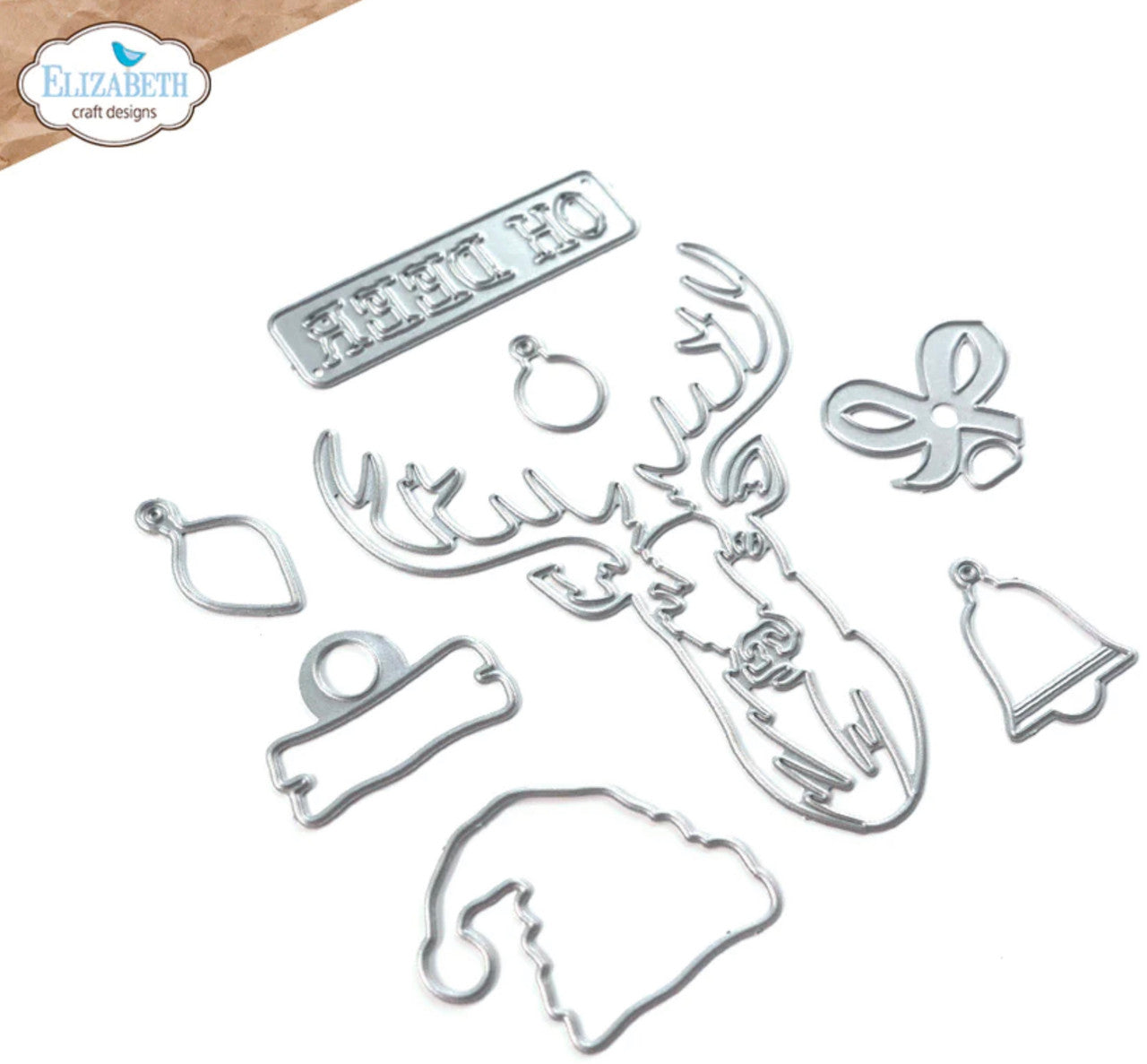 Elizabeth Craft Designs Juego de troqueles Oh Deer