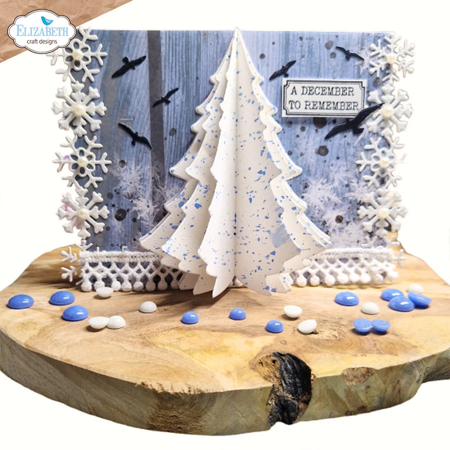 Elizabeth Craft Designs Juego de troqueles Snow Village