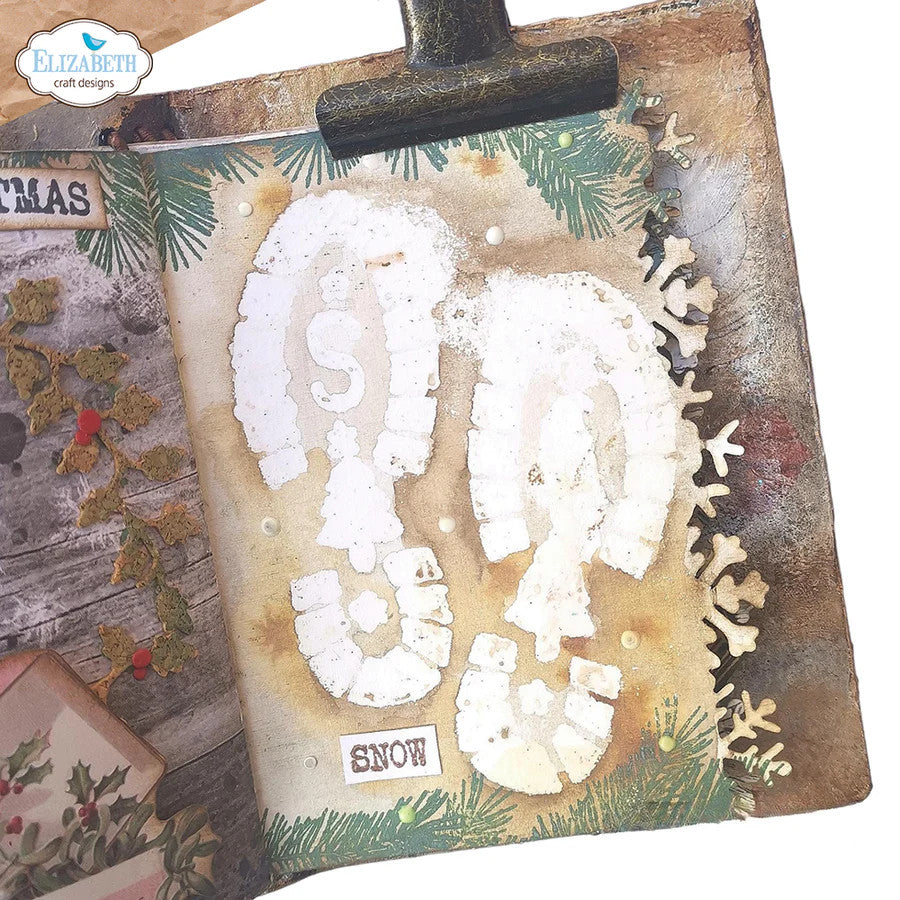 Elizabeth Craft Designs Juego de troqueles Snow Village