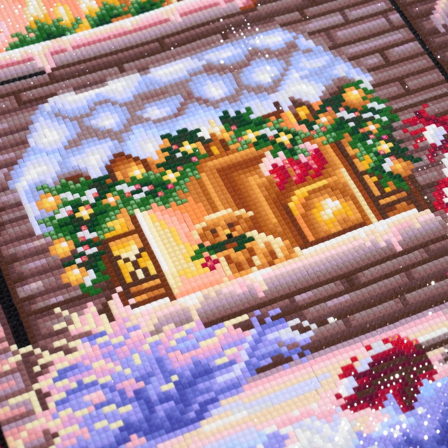 Diamond Art Club SQUARES Santa’s Sleigh Ride