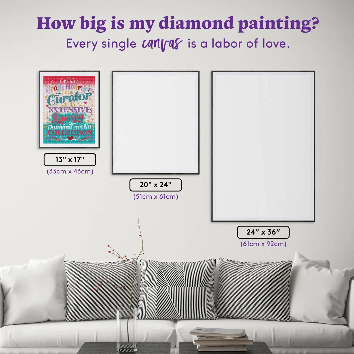 Diamond Art Club SQUARES I’m Not A Craft Hoarder