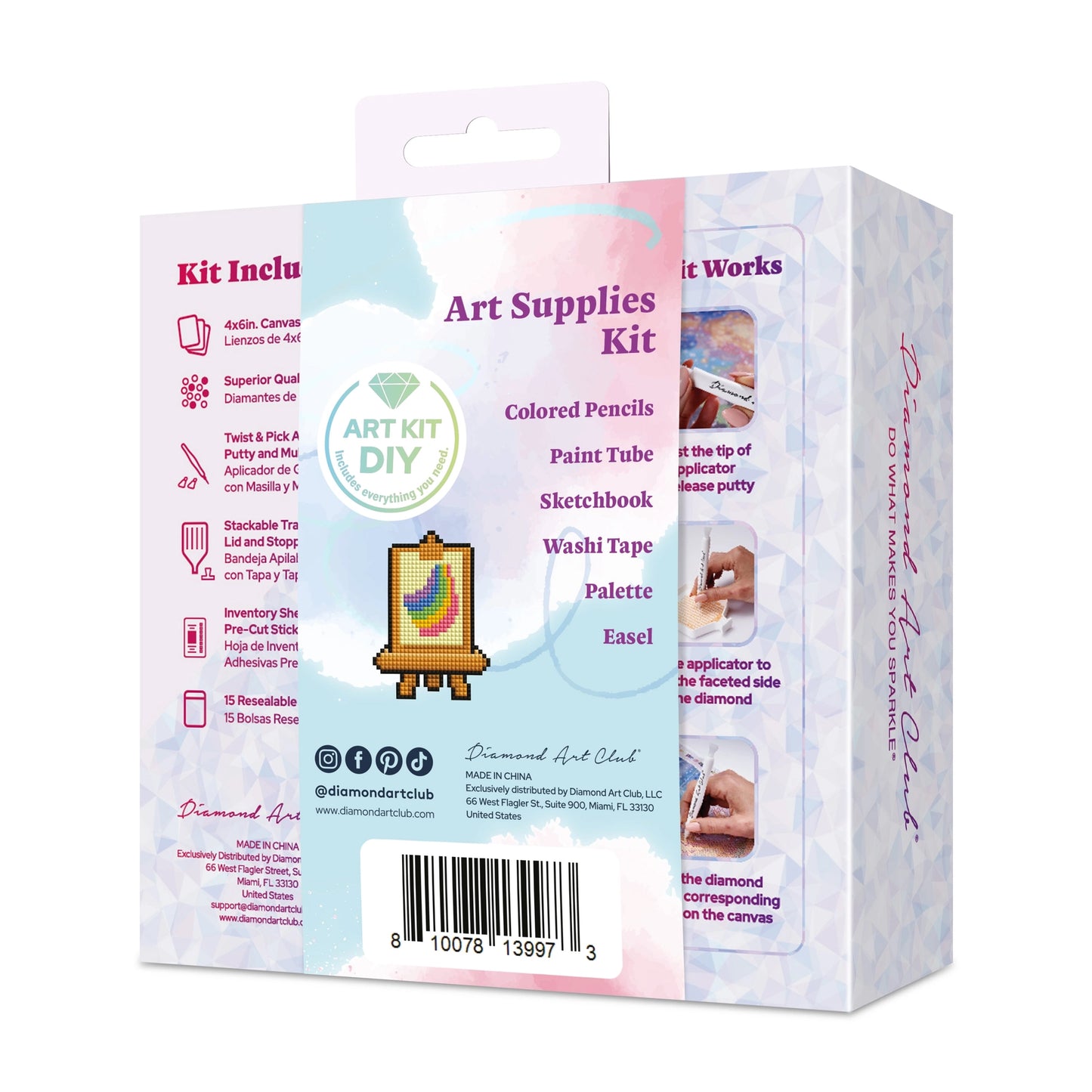 Diamond Art Club Mini Dazzles™ - Art Supplies (6 Pk)