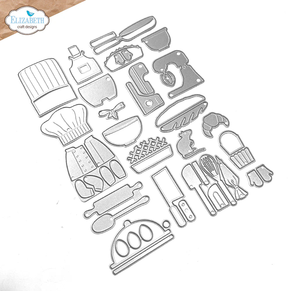 Elizabeth Craft Designs Cabin Metal Die Set