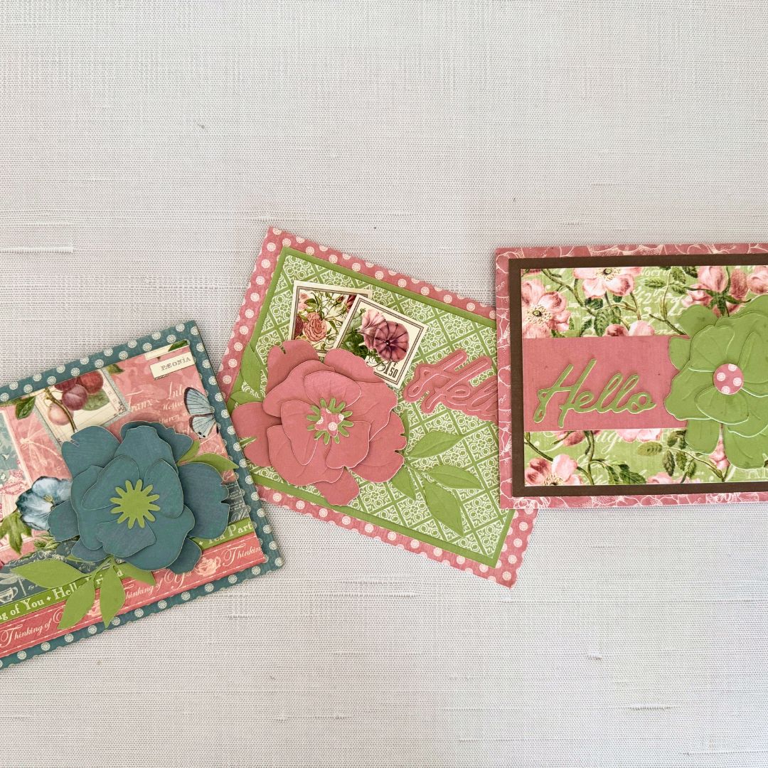Graphic 45 Botanical Tea - Keepsake Kit (with Exclusive Metal Die Set)