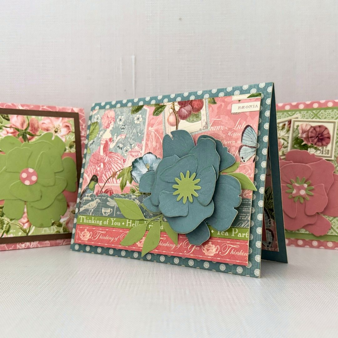 Graphic 45 Botanical Tea - Keepsake Kit (with Exclusive Metal Die Set)