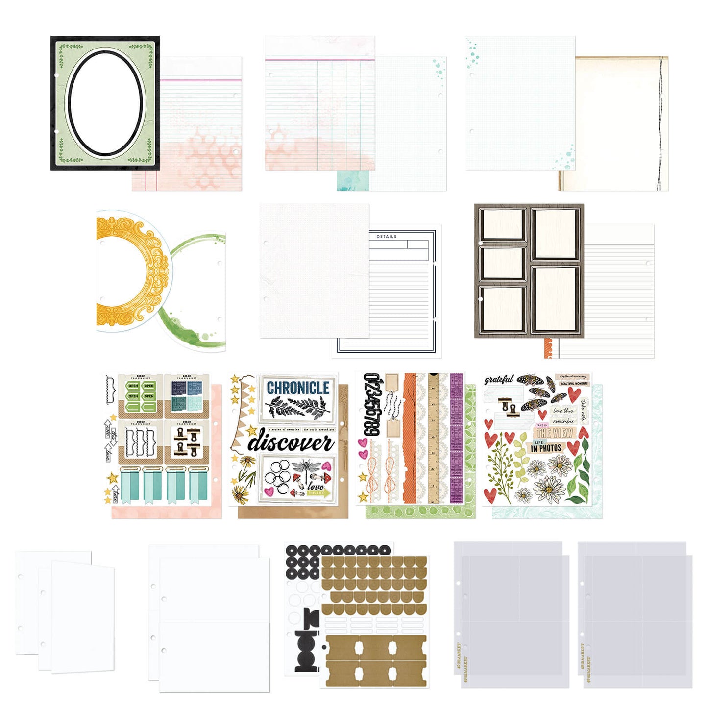 Carpeta esencial 49 & Market Foundations - Vintage Sky