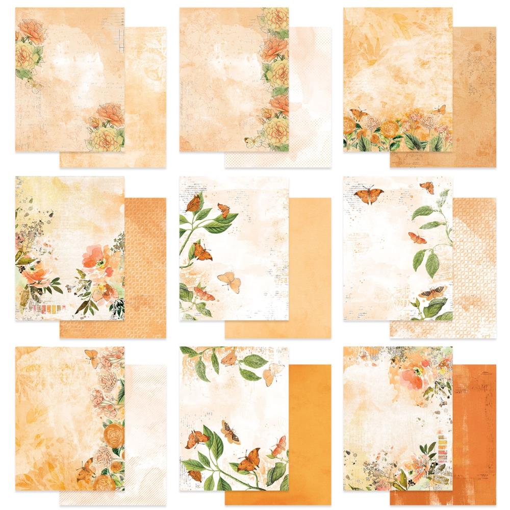 49 & Market Color Swatch Peach 6 x 8 Collection Pack