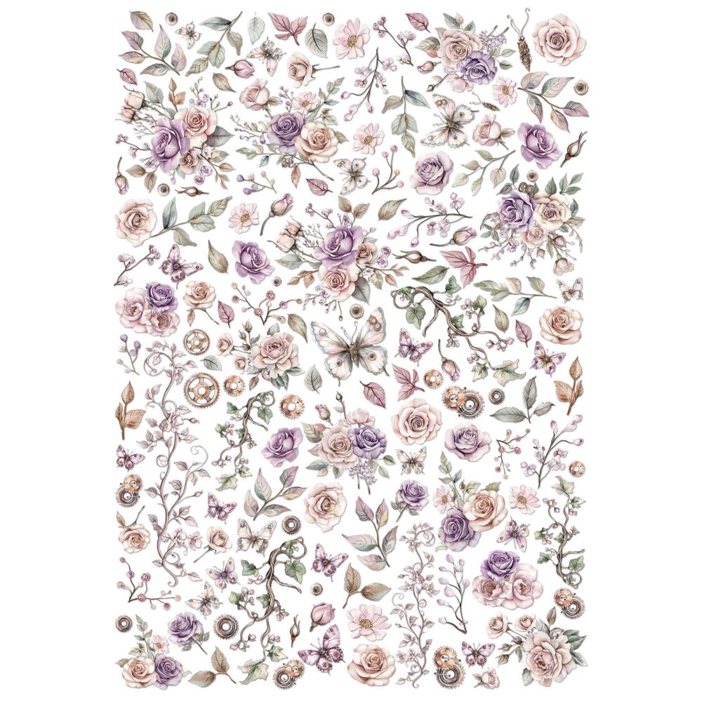 49 & Market Echoes of Time Wildflowers Laser Cut Elements