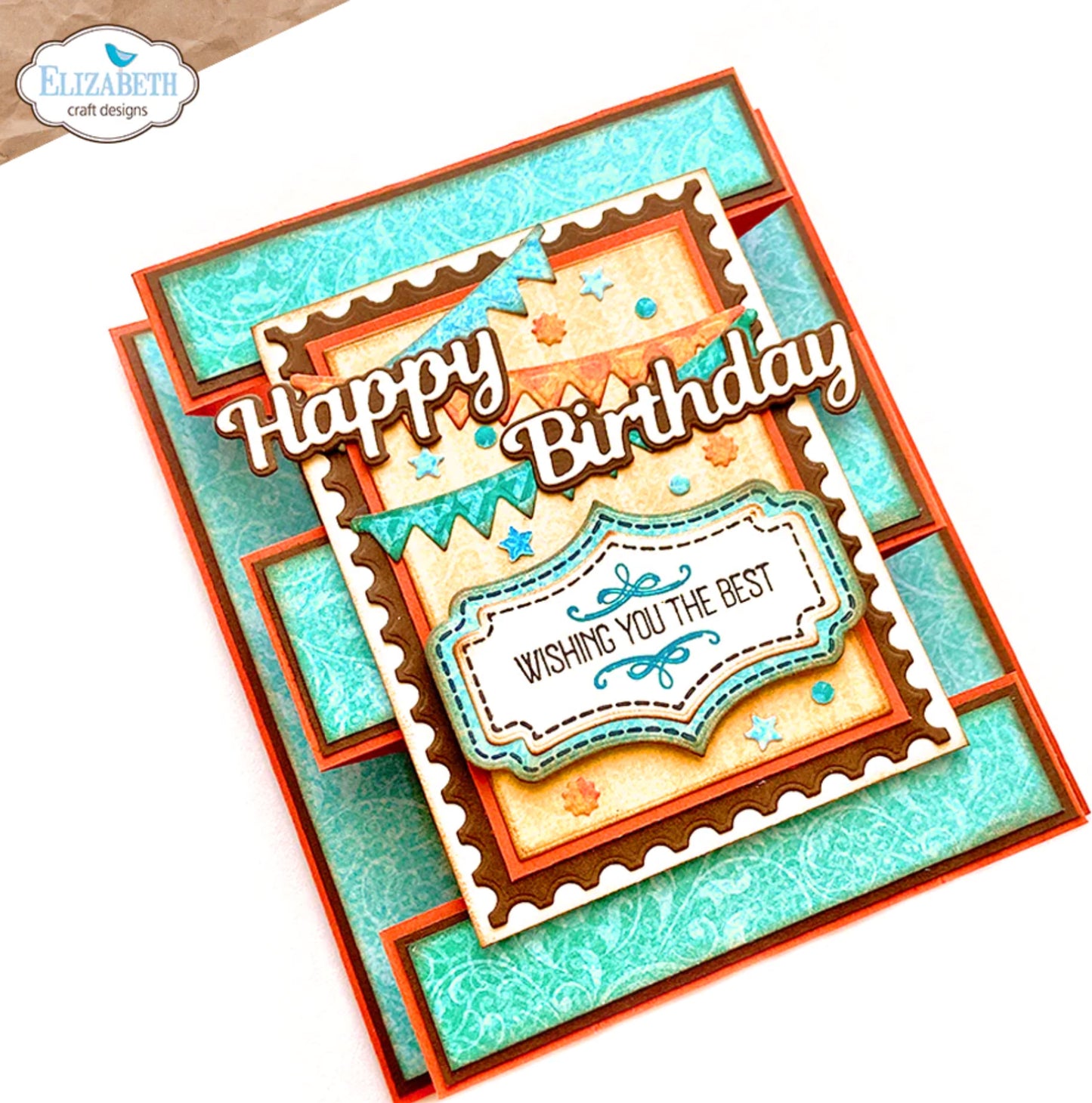 Elizabeth Craft Designs Layered Labels Die Set
